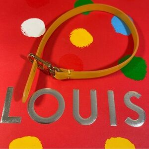 Louis Vuitton Pochette 12" Replacement
Strap Gold/Yellow Vintage NWOT
